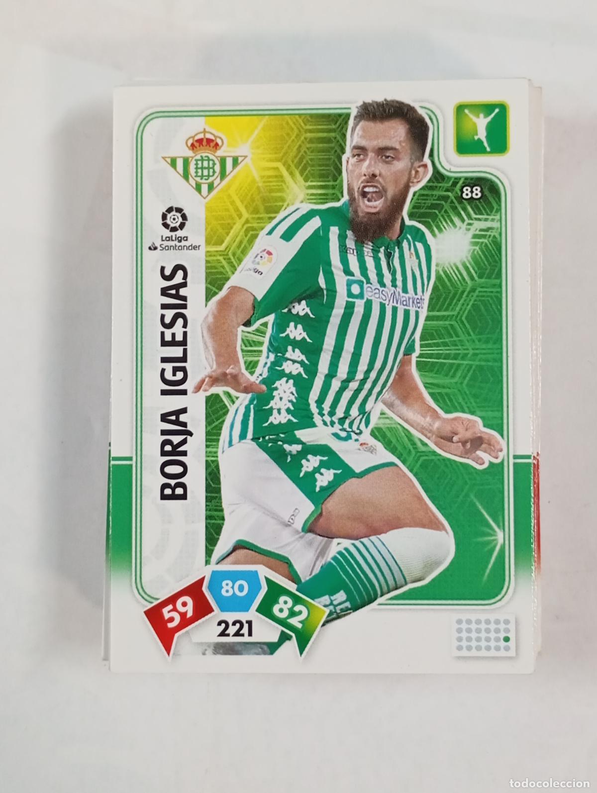 Cromos de F&uacute;tbol: CROMO TARJETA ADRENALYN. LIGA 2019-20. REAL BETIS. TDKP27Z2