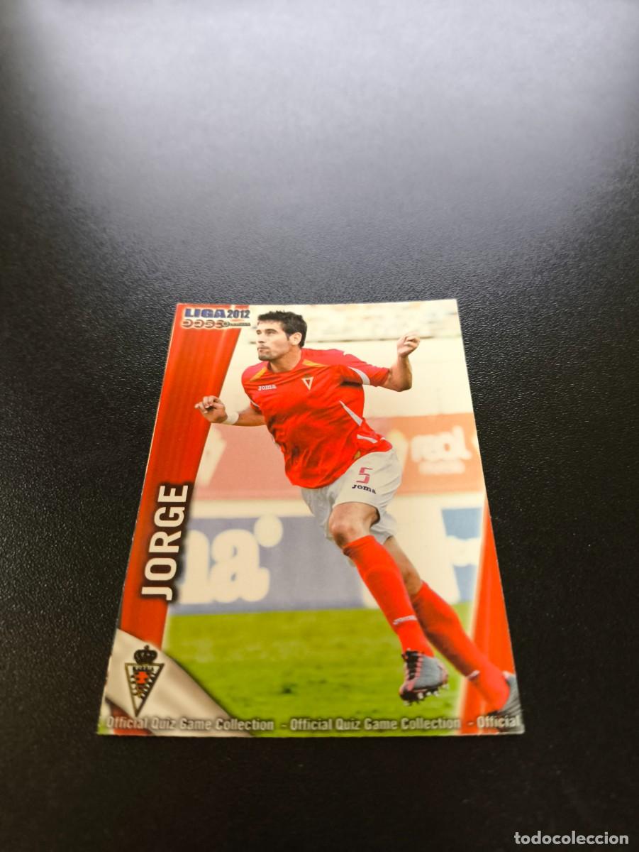 Cromos de F&uacute;tbol: 1119 JORGE MURCIA MUNDICROMO LIGA 2011 2012 11 12 PLATINUM NO PANINI ESTE MEGACRACKS