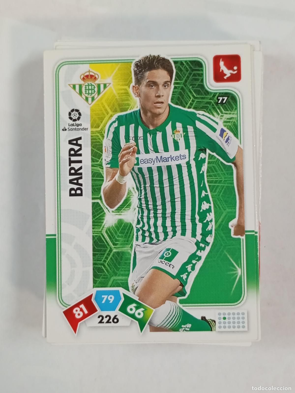 Cromos de F&uacute;tbol: CROMO TARJETA ADRENALYN. LIGA 2019-20. REAL BETIS. TDKP27Z2