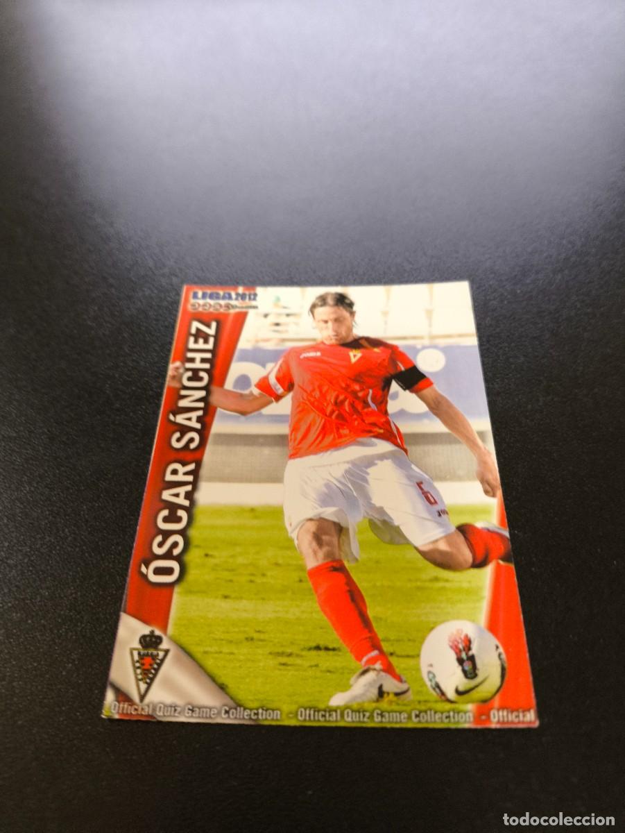 Cromos de F&uacute;tbol: 1120 OSCAR SANCHEZ MURCIA MUNDICROMO LIGA 2011 2012 11 12 PLATINUM NO PANINI ESTE MEGACRACKS