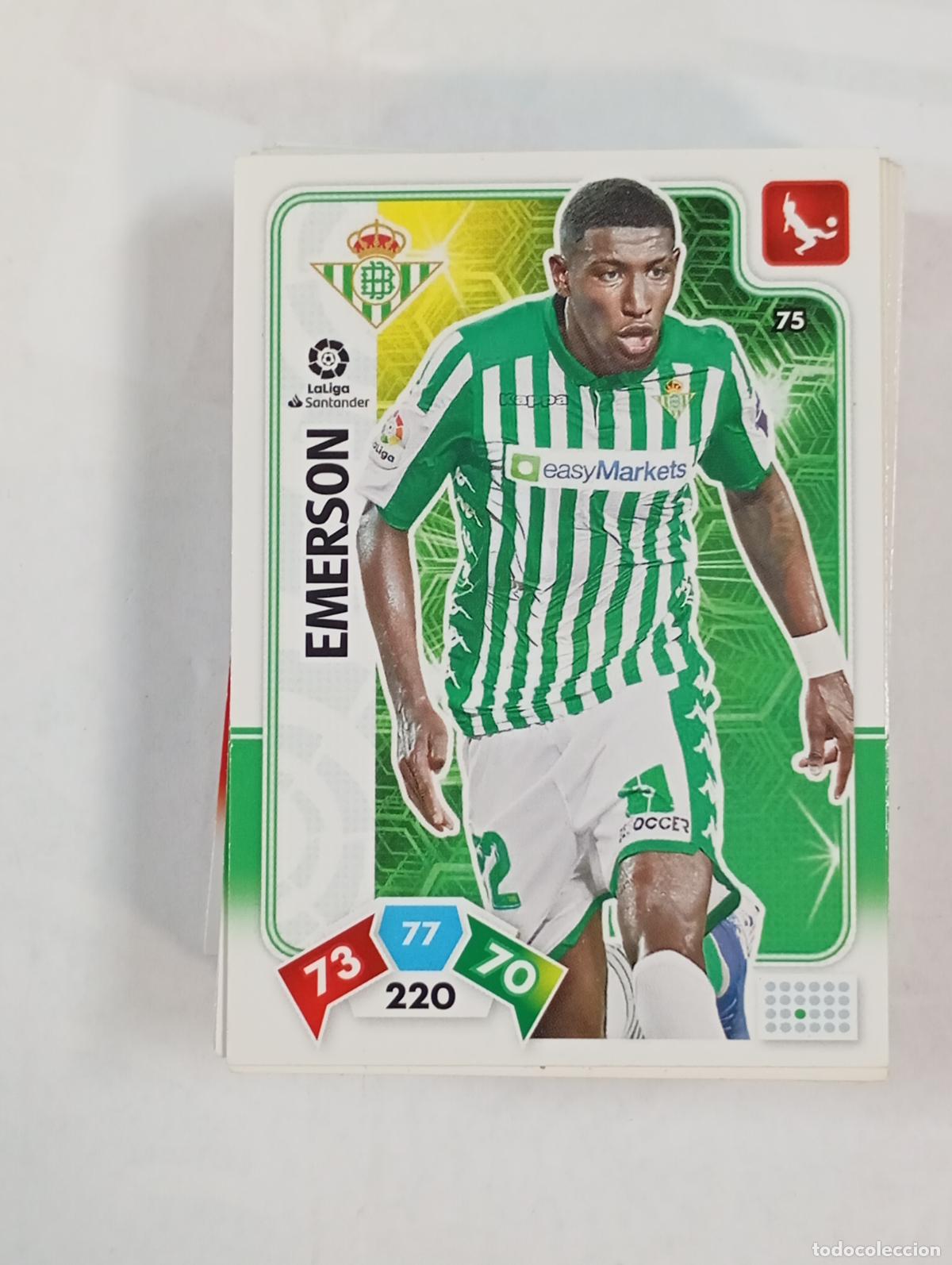Cromos de F&uacute;tbol: CROMO TARJETA ADRENALYN. LIGA 2019-20. REAL BETIS. TDKP27Z2