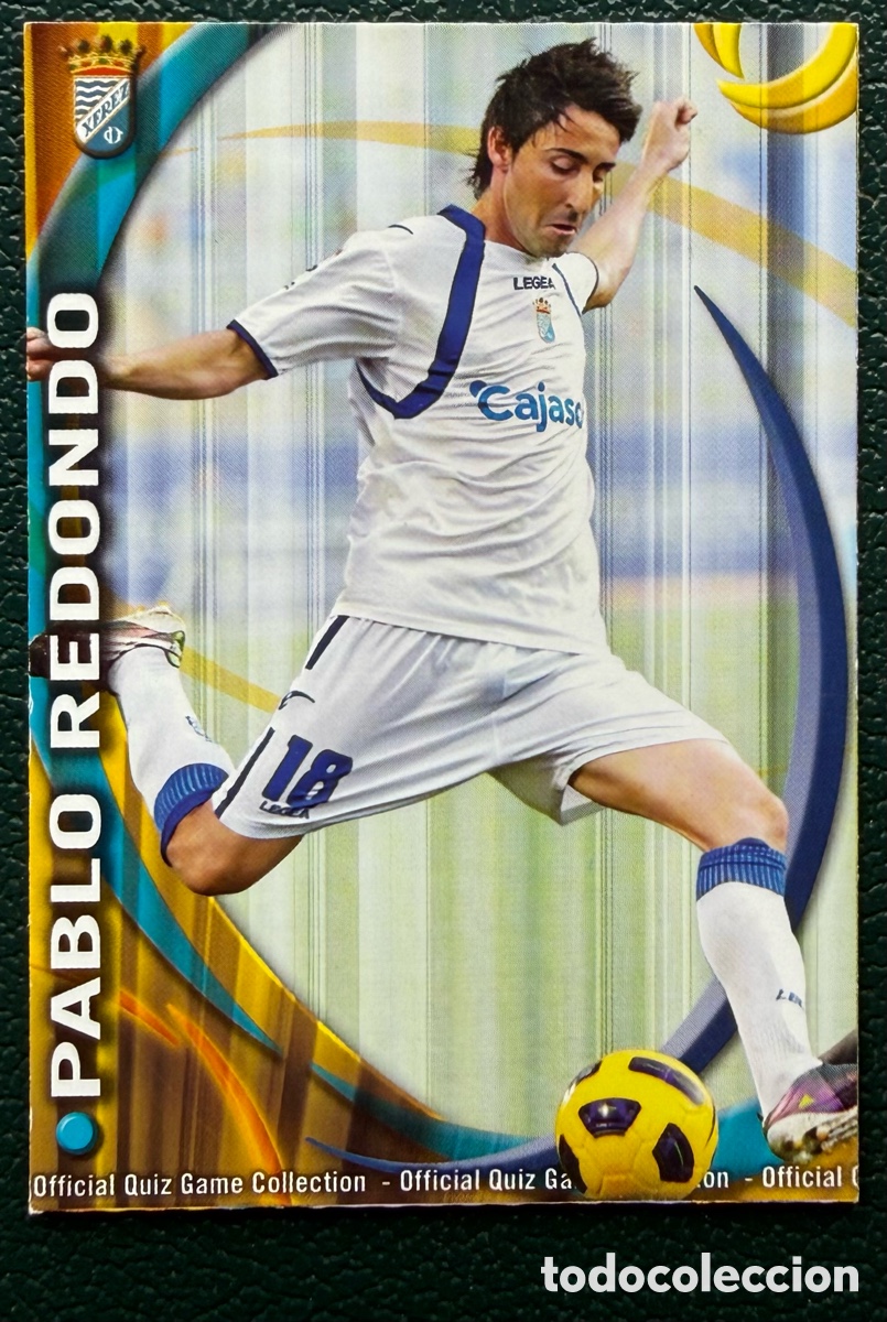 Cromos de Futebol: 766 PABLO REDONDO XEREZ CD FICHAS ALBUM MUNDICROMO 2010 2011 10 11