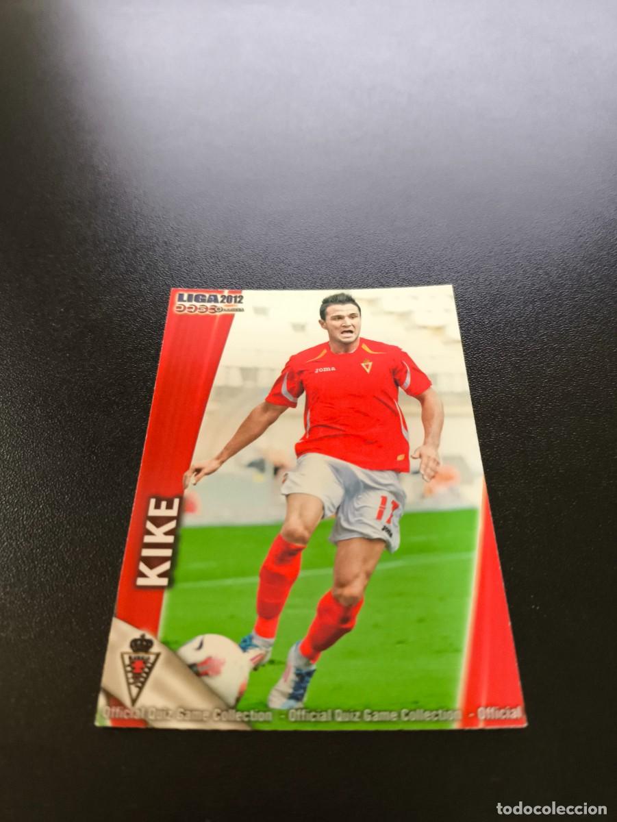 Cromos de F&uacute;tbol: 1128 KIKE MURCIA MUNDICROMO LIGA 2011 2012 11 12 PLATINUM NO PANINI ESTE MEGACRACKS