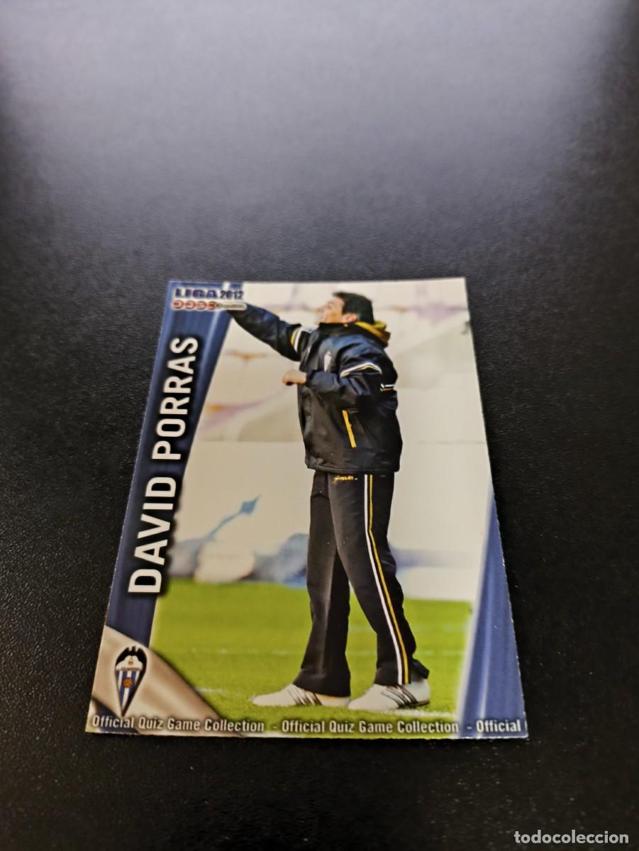 Figurine di Calcio: 1134 DAVID PORRAS ALCOYANO MUNDICROMO LIGA 2011 2012 11 12 PLATINUM NO PANINI ESTE MEGACRACKS