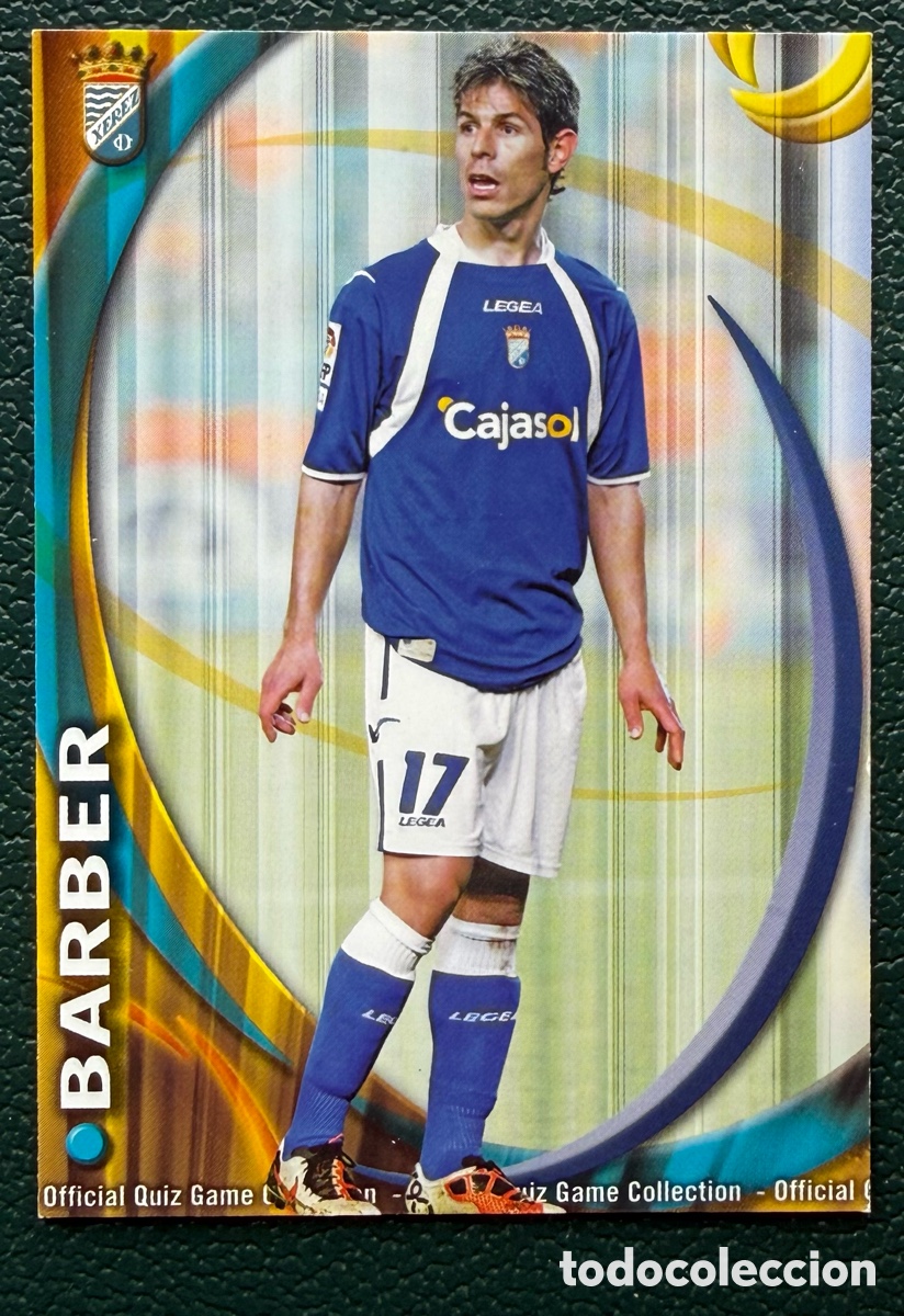 Figurine di Calcio: 769 BARBER XEREZ CD FICHAS ALBUM MUNDICROMO 2010 2011 10 11