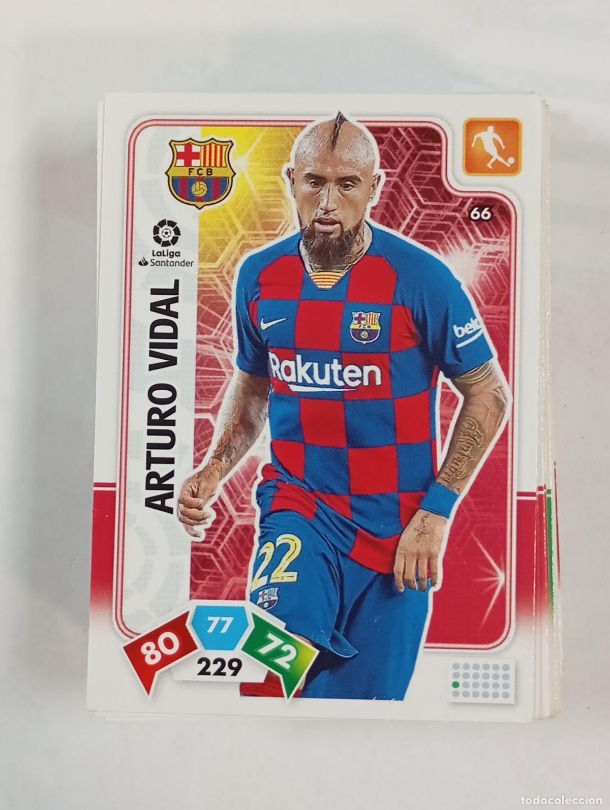 Figurine di Calcio: CROMO TARJETA ADRENALYN. LIGA 2019-20. F.C. BARCELONA. TDKP27Z2