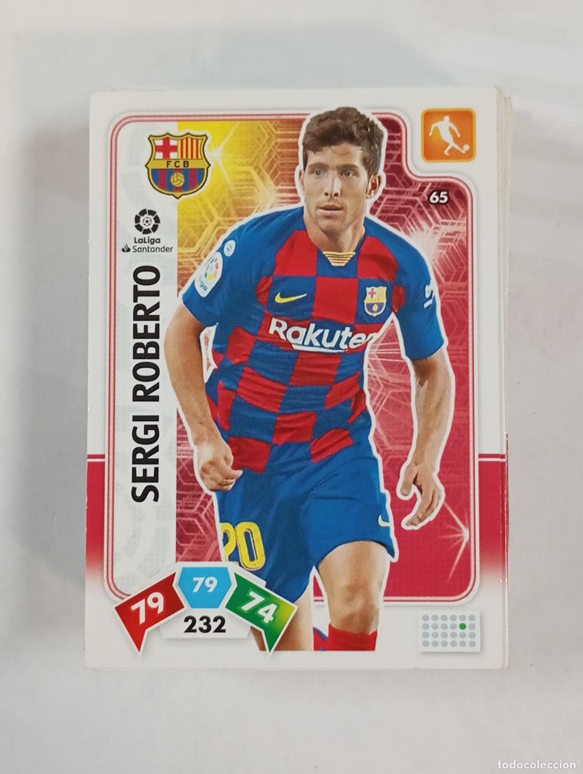 Cromos de F&uacute;tbol: CROMO TARJETA ADRENALYN. LIGA 2019-20. F.C. BARCELONA. TDKP27Z2