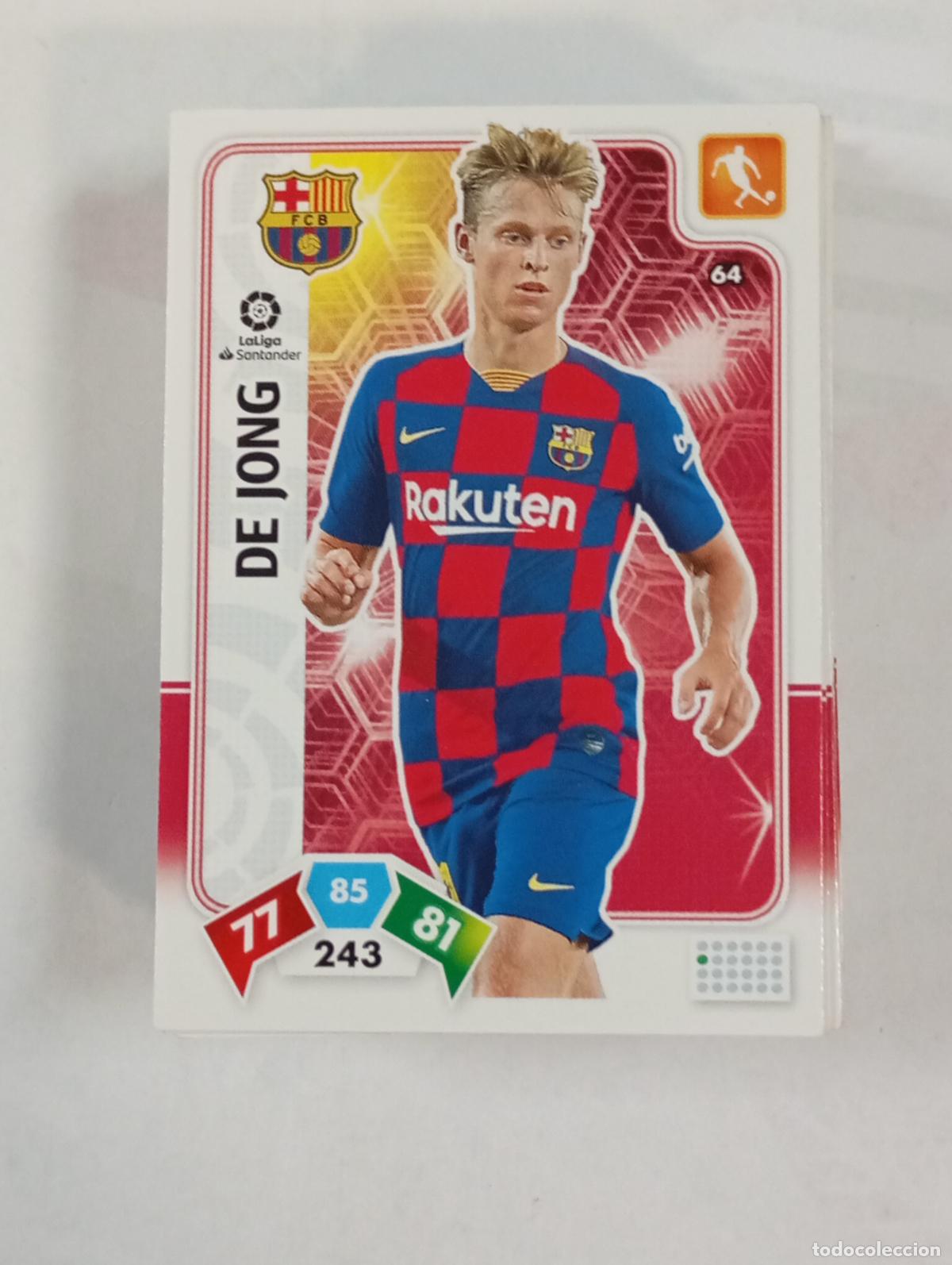 Cromos de F&uacute;tbol: CROMO TARJETA ADRENALYN. LIGA 2019-20. F.C. BARCELONA. TDKP27Z2