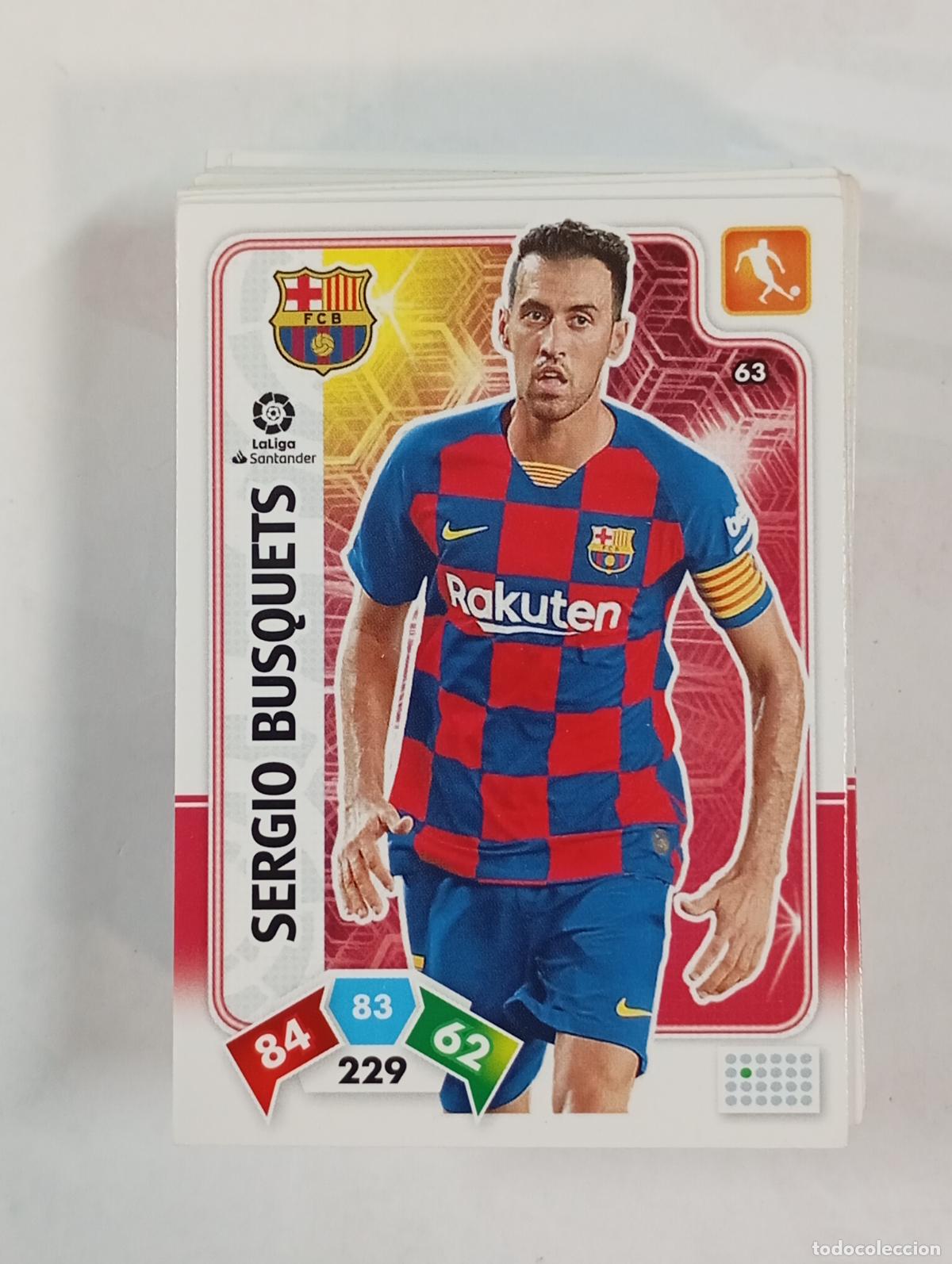 Cromos de F&uacute;tbol: CROMO TARJETA ADRENALYN. LIGA 2019-20. F.C. BARCELONA. TDKP27Z2