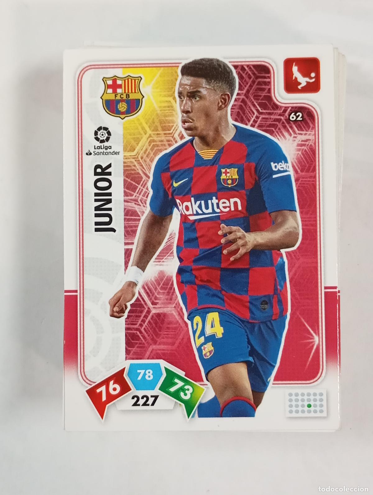Cromos de F&uacute;tbol: CROMO TARJETA ADRENALYN. LIGA 2019-20. F.C. BARCELONA. TDKP27Z2
