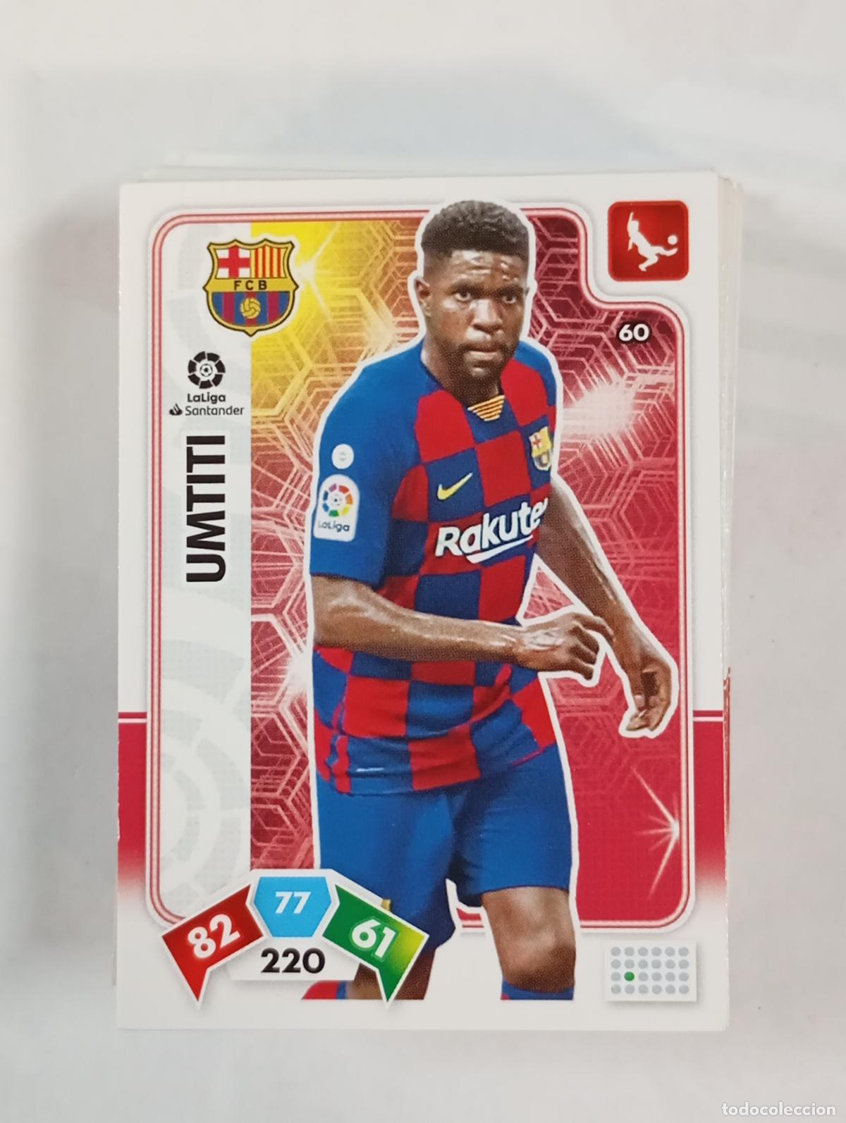 Cromos de F&uacute;tbol: CROMO TARJETA ADRENALYN. LIGA 2019-20. F.C. BARCELONA. TDKP27Z2