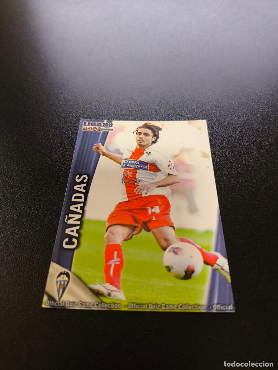 Cromos de F&uacute;tbol: 1144 CA&Ntilde;ADAS ALCOYANO MUNDICROMO LIGA 2011 2012 11 12 PLATINUM NO PANINI ESTE MEGACRACKS