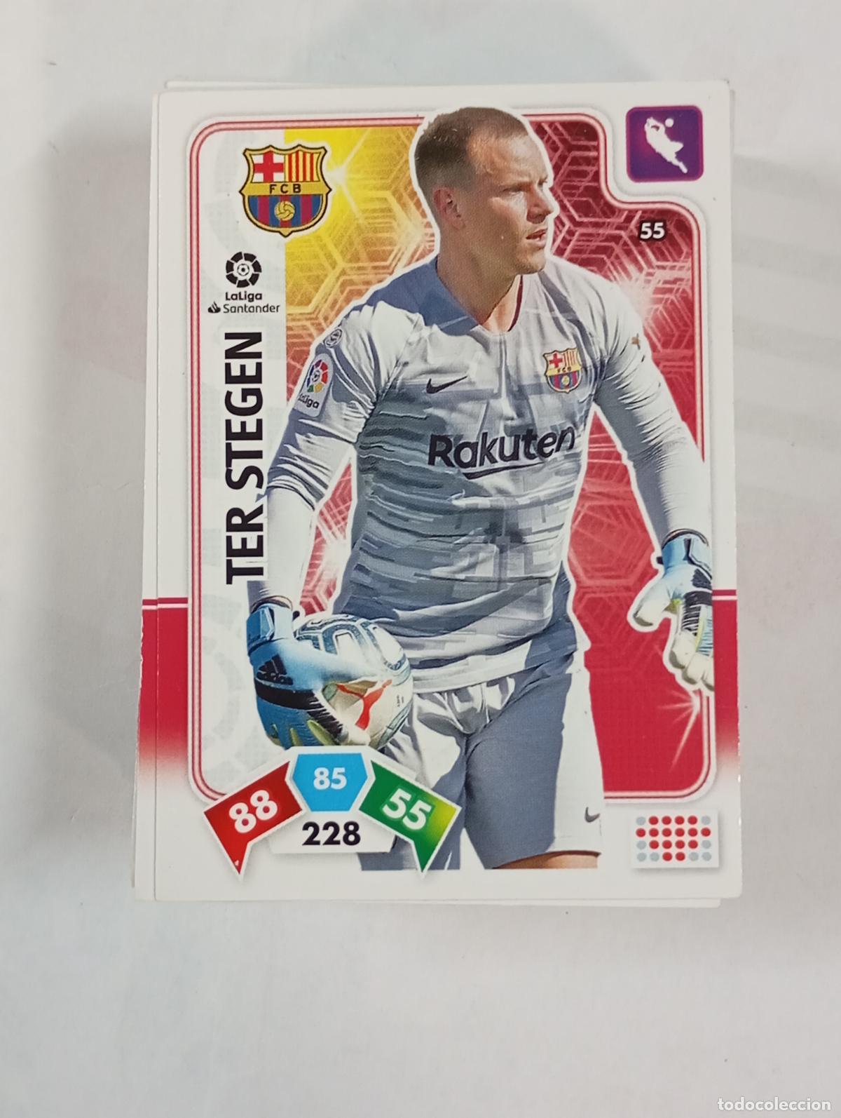 Cromos de F&uacute;tbol: CROMO TARJETA ADRENALYN. LIGA 2019-20. F.C. BARCELONA. TDKP27Z2