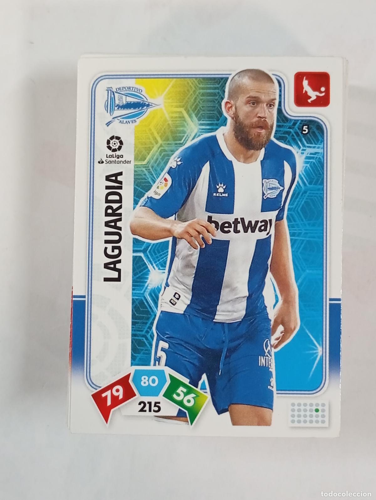 Cartes &agrave; collectionner de Football: CROMO TARJETA ADRENALYN. LIGA 2019-20. ALAV&Eacute;S. TDKP27Z2
