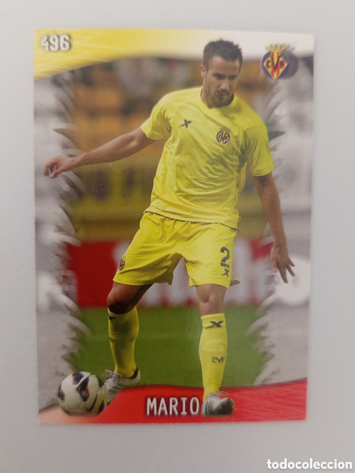 Cartes &agrave; collectionner de Football: ❇️ CROMO ⚽ MARIO VILLARREAL 496 FICHAS LIGA QUIZ 2014 2013 2014 13 14 MUNDICROMO ❇️