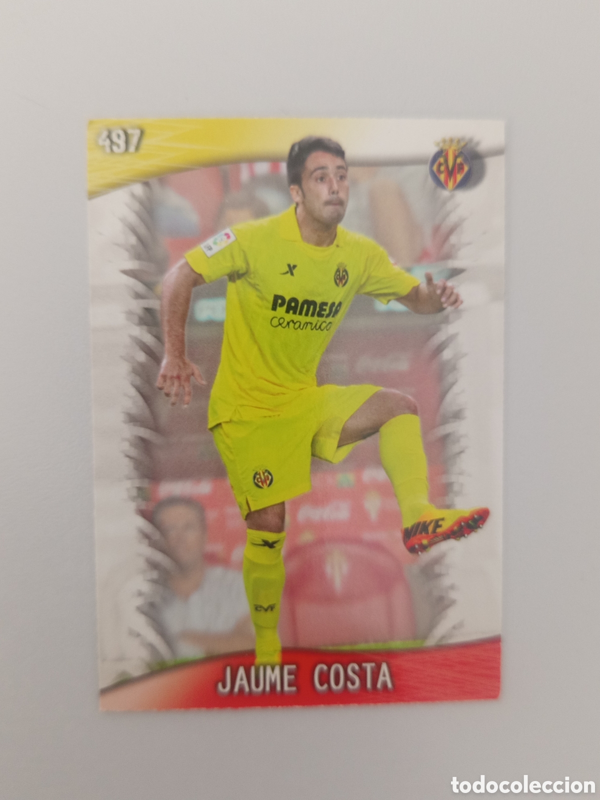 Cartes &agrave; collectionner de Football: ❇️ CROMO ⚽ JAUME COSTA VILLARREAL 497 FICHAS LIGA QUIZ 2014 2013 2014 13 14 MUNDICROMO ❇️