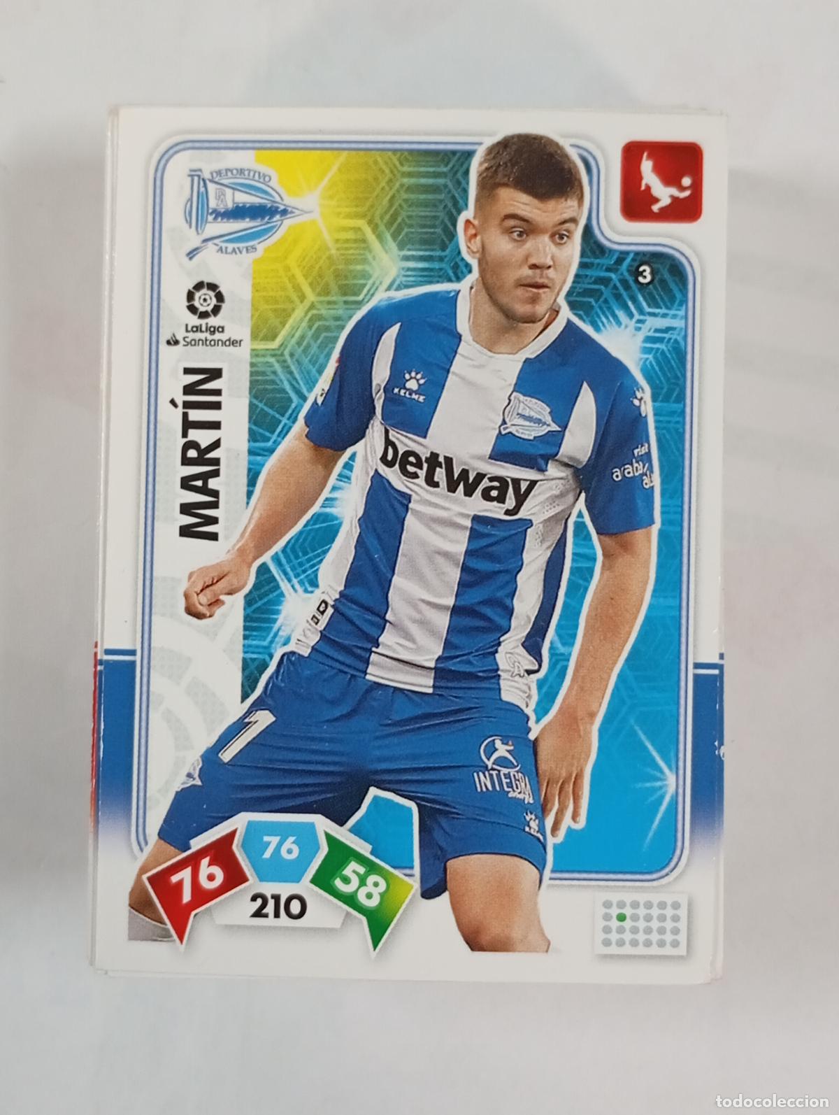 Cartes &agrave; collectionner de Football: CROMO TARJETA ADRENALYN. LIGA 2019-20. ALAV&Eacute;S. TDKP27Z2
