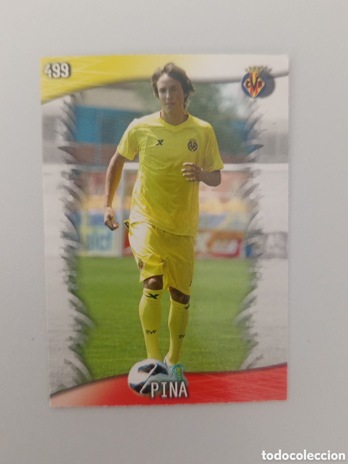 Cartes &agrave; collectionner de Football: ❇️ CROMO ⚽ PINA VILLARREAL 499 FICHAS LIGA QUIZ 2014 2013 2014 13 14 MUNDICROMO ❇️