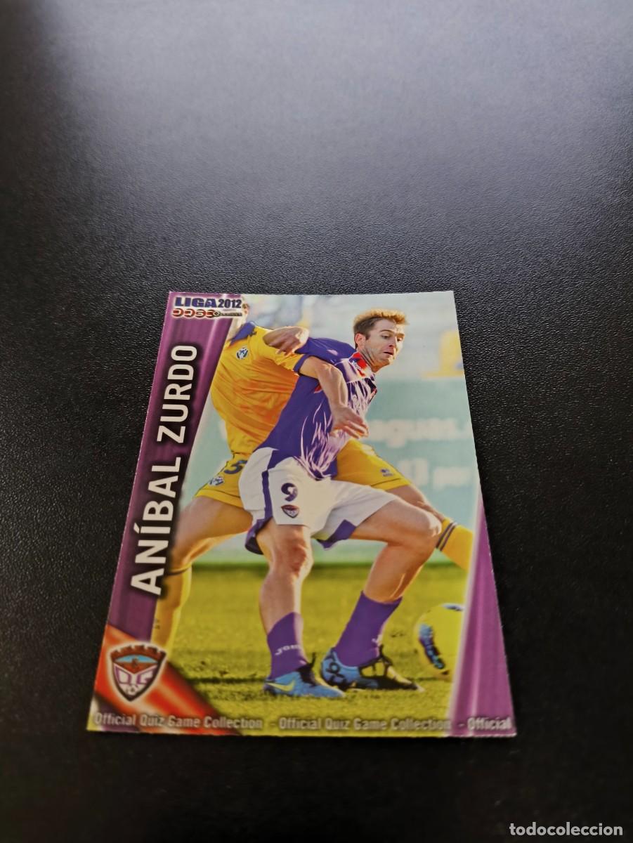 Cromos de Futebol: 1169 ANIBAL ZURDO GUADALAJARA MUNDICROMO LIGA 2011 2012 11 12 PLATINUM NO PANINI ESTE MEGACRACKS