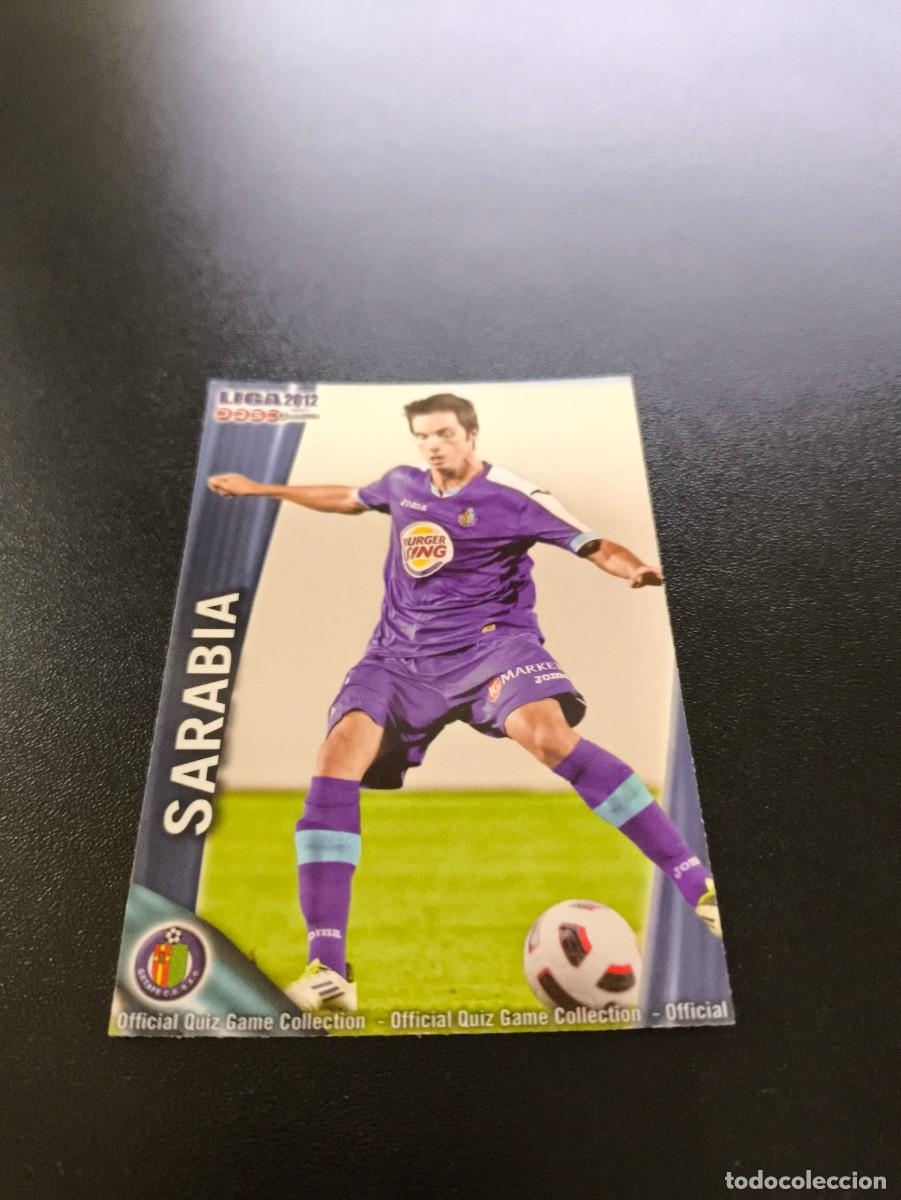 Cromos de F&uacute;tbol: 1181 SARABIA GETAFE ULTIMA HORA II MUNDICROMO LIGA 2011 2012 11 12 PLATINUM NO PANINI ESTE