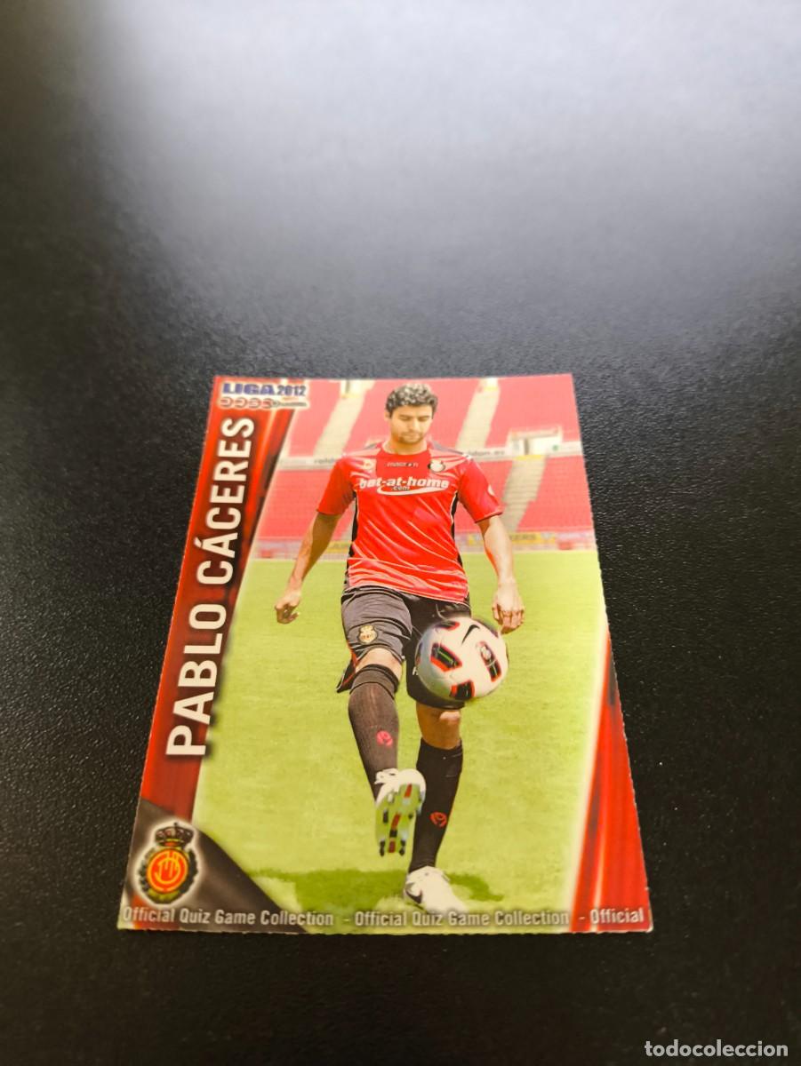 Cromos de F&uacute;tbol: 1184 CACERES MALLORCA ULTIMA HORA II MUNDICROMO LIGA 2011 2012 11 12 PLATINUM NO PANINI ESTE