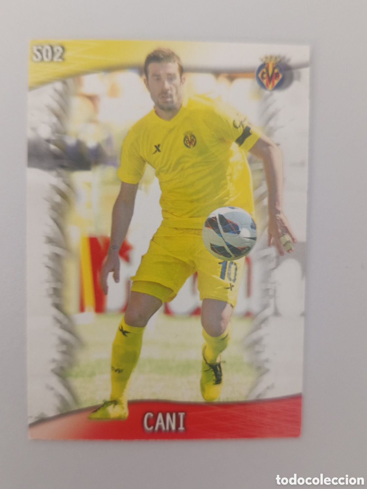 Cromos de F&uacute;tbol: ❇️ CROMO ⚽ CANI VILLARREAL 502 FICHAS LIGA QUIZ 2014 2013 2014 13 14 MUNDICROMO ❇️