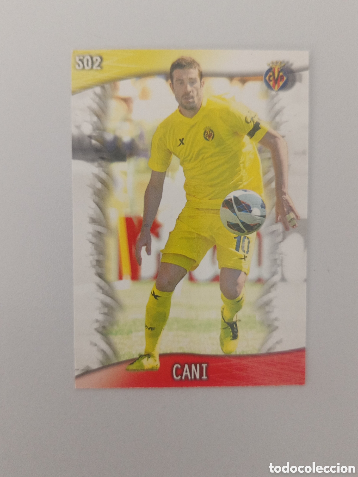 Cromos de F&uacute;tbol: ❇️ CROMO ⚽ CANI VILLARREAL 502 FICHAS LIGA QUIZ 2014 2013 2014 13 14 MUNDICROMO ❇️