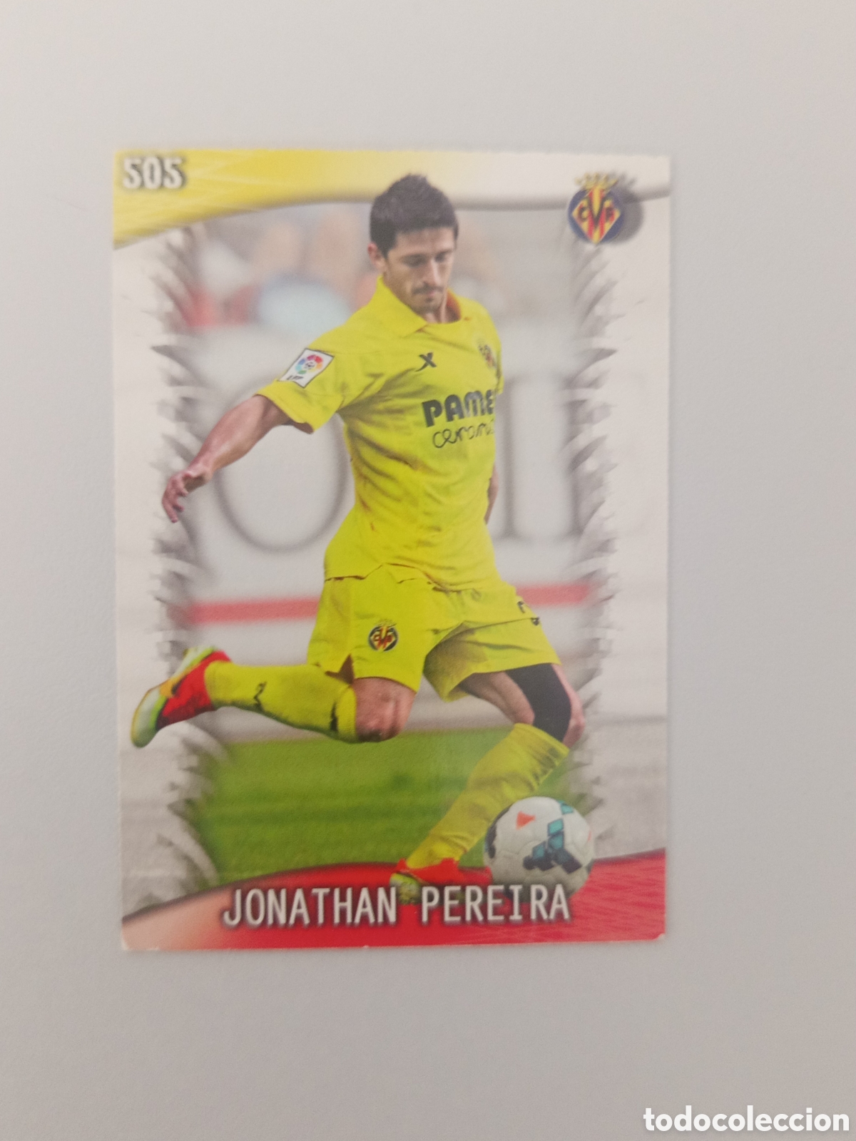Cromos de F&uacute;tbol: ❇️ CROMO ⚽ CANI VILLARREAL 502 FICHAS LIGA QUIZ 2014 2013 2014 13 14 MUNDICROMO ❇️