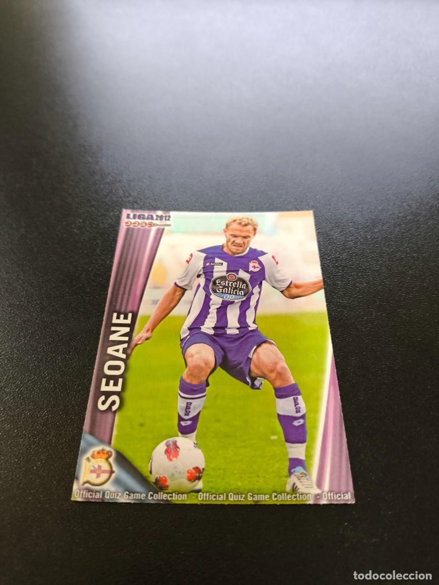 Cromos de F&uacute;tbol: 1199 SEOANE DEPORTIVO CORU&Ntilde;A ULTIMA HORA II MUNDICROMO LIGA 2011 2012 11 12 PLATINUM NO PANINI ESTE