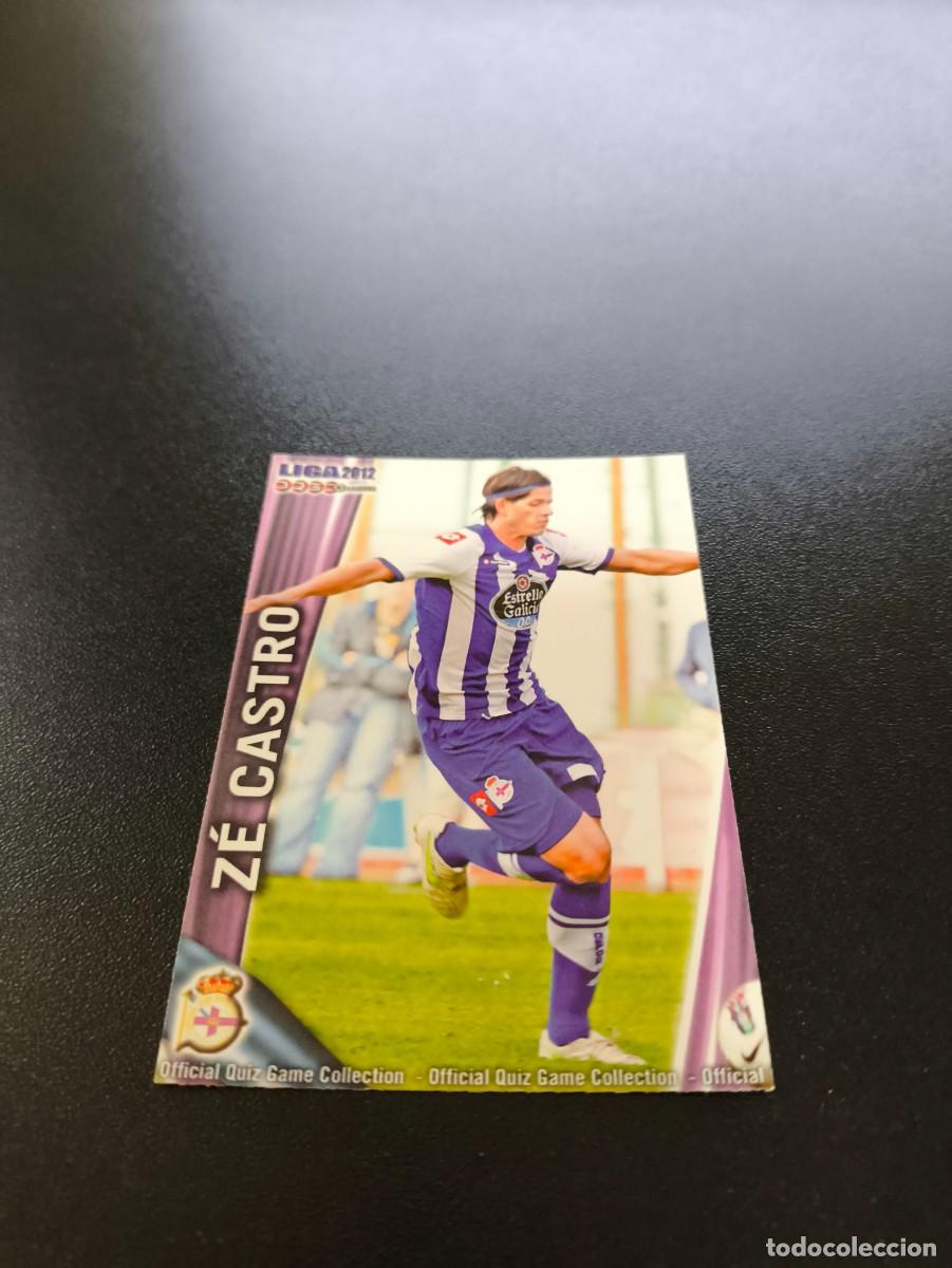 Cromos de F&uacute;tbol: 1200 ZE CASTRO CORU&Ntilde;A ULTIMA HORA II MUNDICROMO LIGA 2011 2012 11 12 PLATINUM NO PANINI ESTE