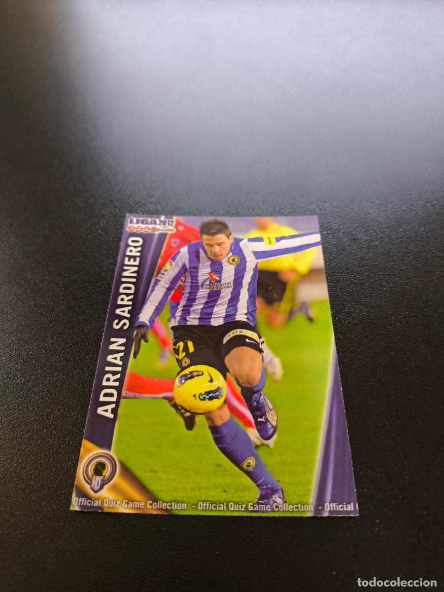 Cromos de F&uacute;tbol: 1203 SARDINERO HERCULES ULTIMA HORA II MUNDICROMO LIGA 2011 2012 11 12 PLATINUM NO PANINI ESTE