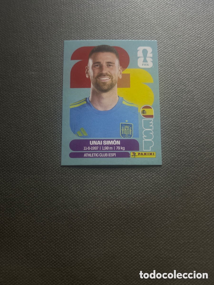 Cromos de F&uacute;tbol: Unai Sim&oacute;n ESP 2 Espa&ntilde;a Mundial FIFA World Cup 2026 26