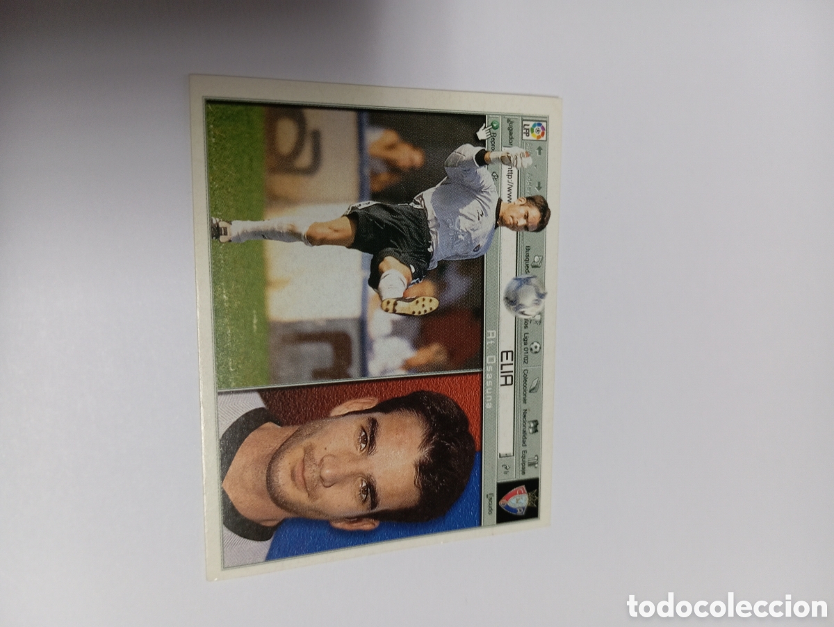 Cromos de F&uacute;tbol: ELIA Osasuna LIGA ESTE 2001 2002 PANINI 01 02