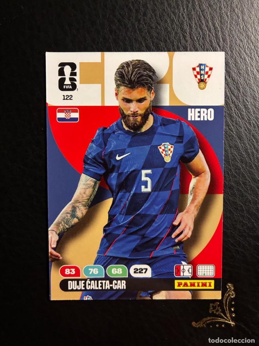 Cromos de F&uacute;tbol: 122 CALETA-CAR CROACIA FIFA WORLD CUP ADRENALYN MUNDIAL 2026 26 PANINI