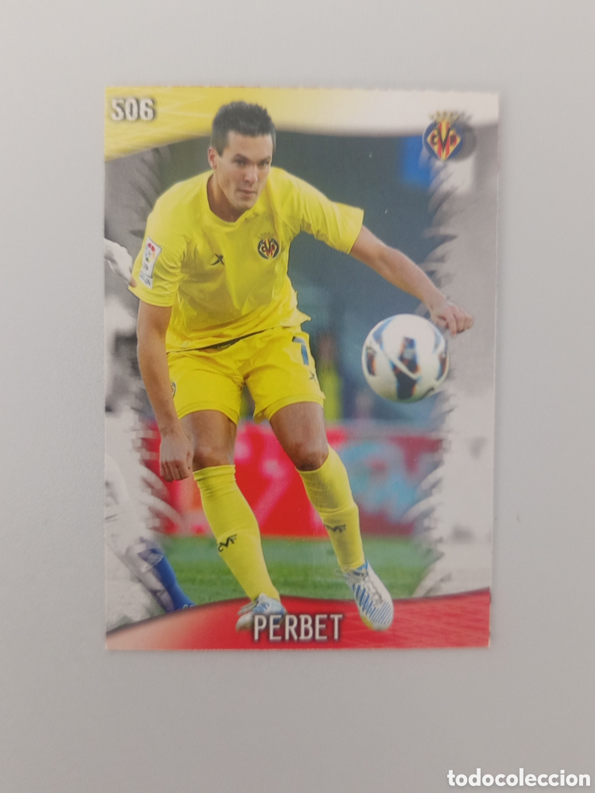 Cartes &agrave; collectionner de Football: ❇️ CROMO ⚽ PERBET VILLARREAL 506 FICHAS LIGA QUIZ 2014 2013 2014 13 14 MUNDICROMO ❇️