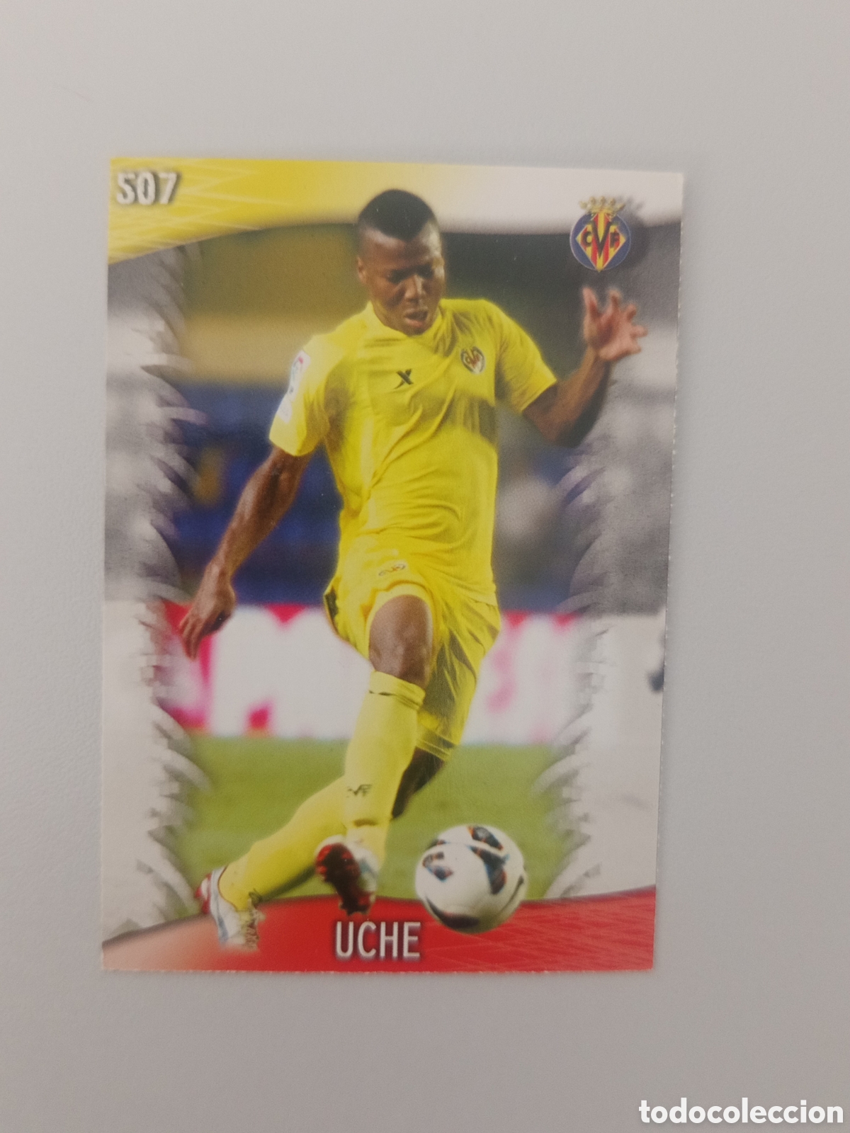 Cartes &agrave; collectionner de Football: ❇️ CROMO ⚽ UCHE VILLARREAL 507 FICHAS LIGA QUIZ 2014 2013 2014 13 14 MUNDICROMO ❇️