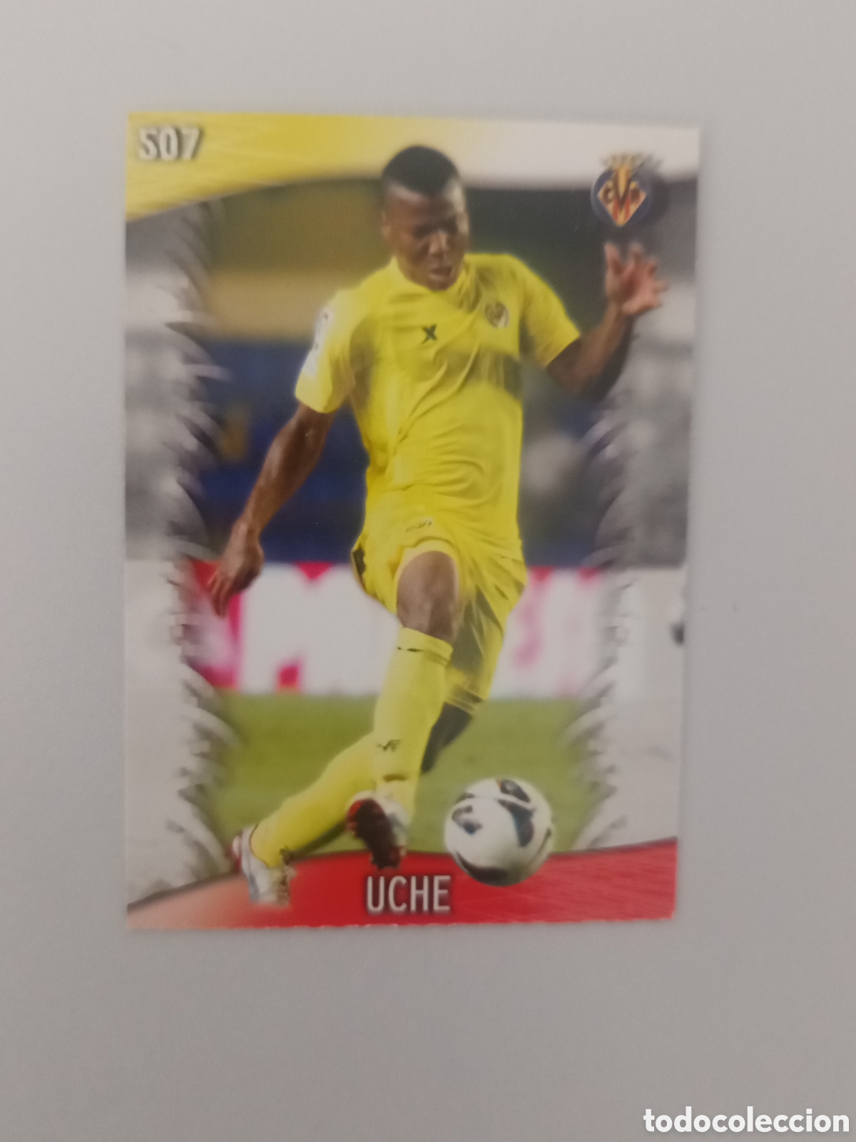 Cartes &agrave; collectionner de Football: ❇️ CROMO ⚽ UCHE VILLARREAL 507 FICHAS LIGA QUIZ 2014 2013 2014 13 14 MUNDICROMO ❇️