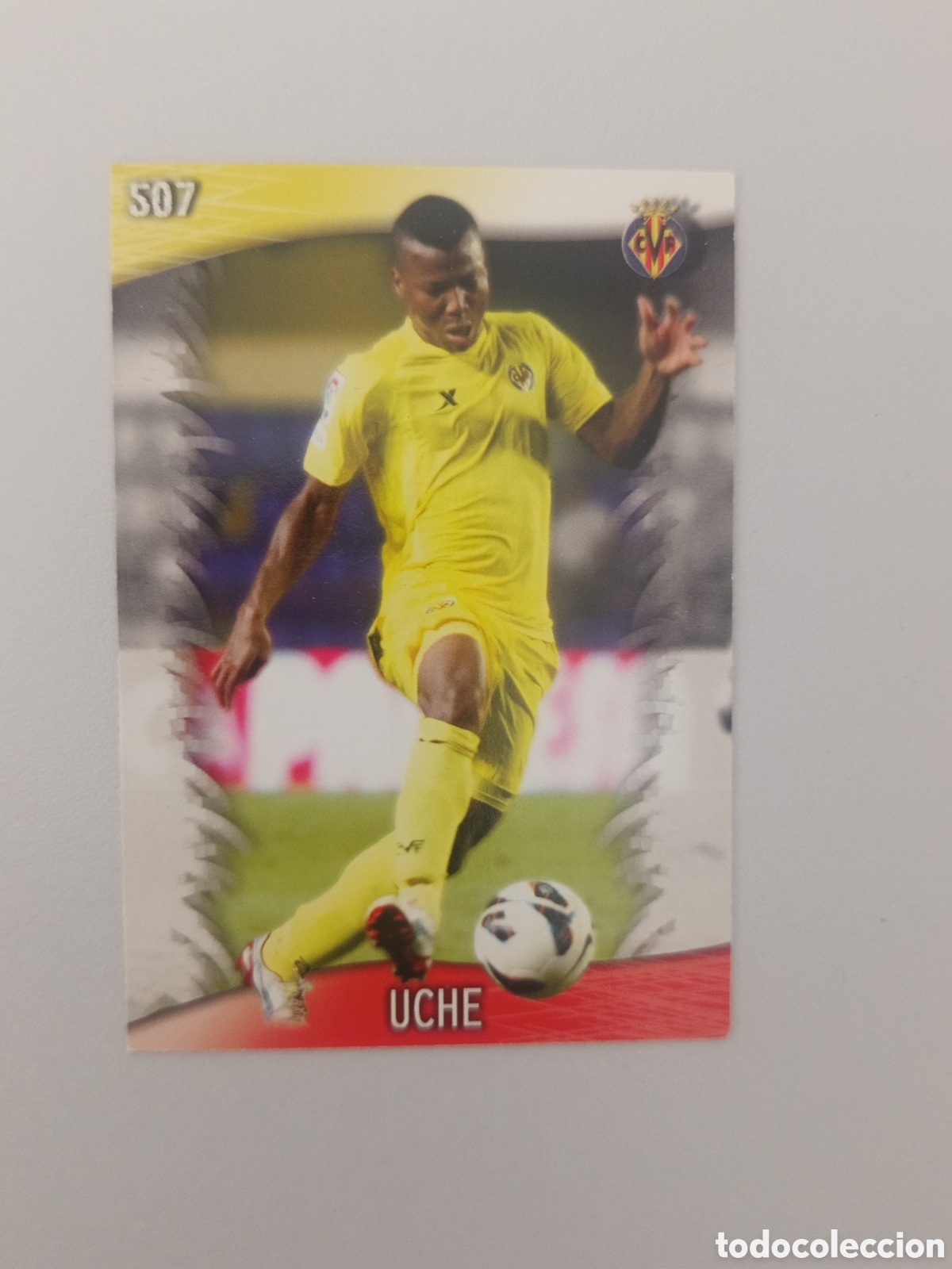 Cartes &agrave; collectionner de Football: ❇️ CROMO ⚽ UCHE VILLARREAL 507 FICHAS LIGA QUIZ 2014 2013 2014 13 14 MUNDICROMO ❇️