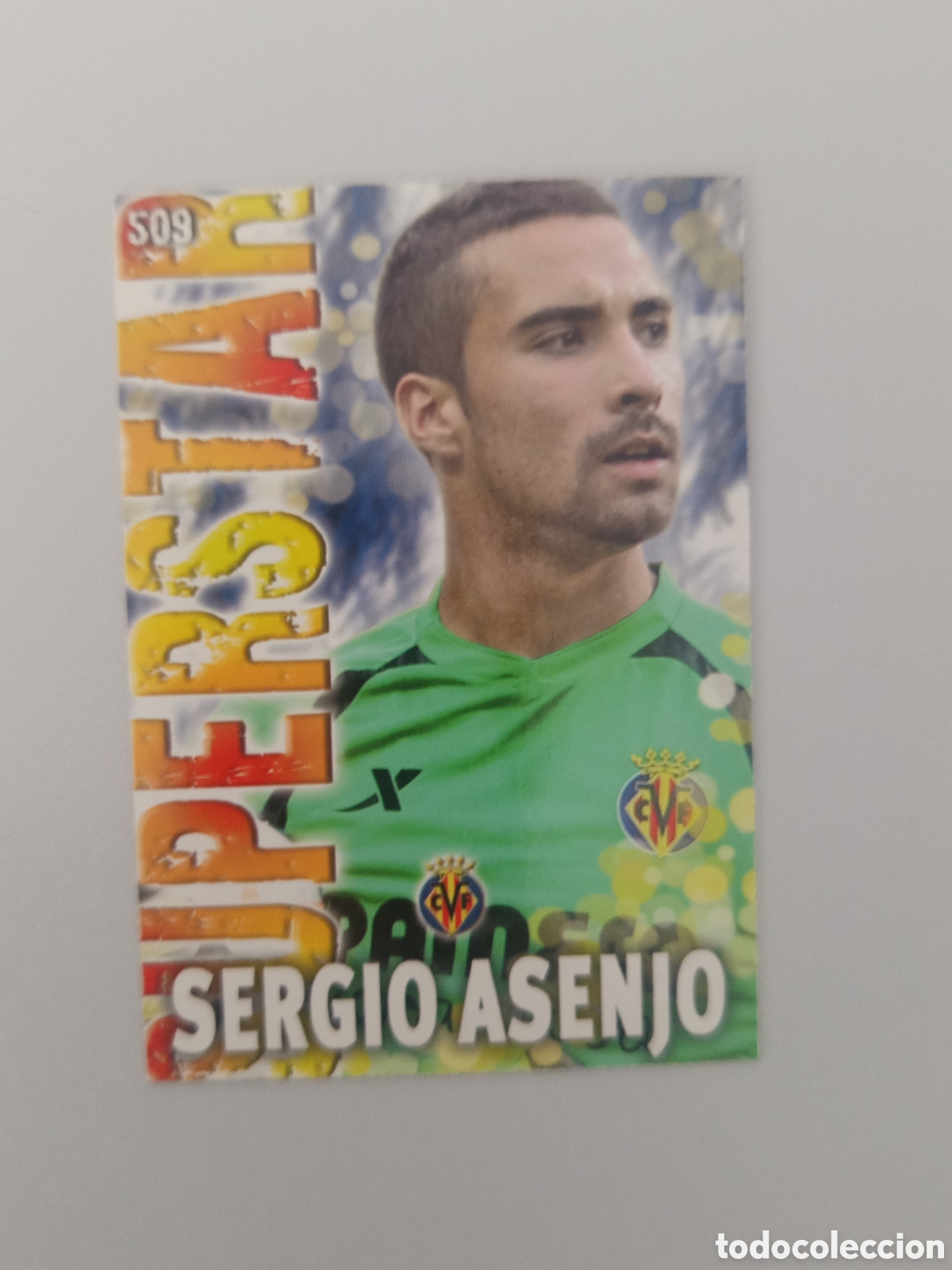 Cartes &agrave; collectionner de Football: ❇️ CROMO ⚽ SERGIO ASENJO VILLARREAL 509 SUPERSTAR FICHAS LIGA QUIZ 2014 2013 13 14 MUNDICROMO ❇️