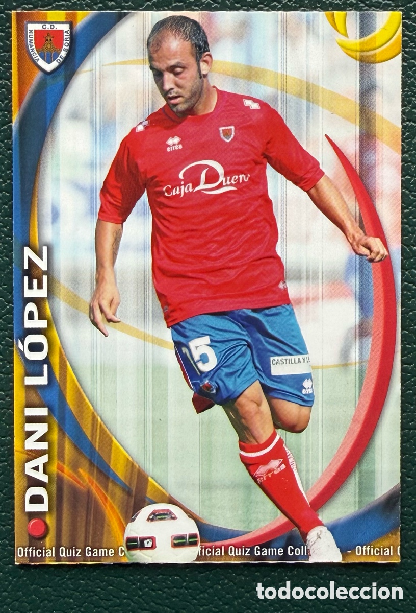 Cartes &agrave; collectionner de Football: 866 DANI LOPEZ CD NUMANCIA FICHAS ALBUM MUNDICROMO 2010 2011 10 11