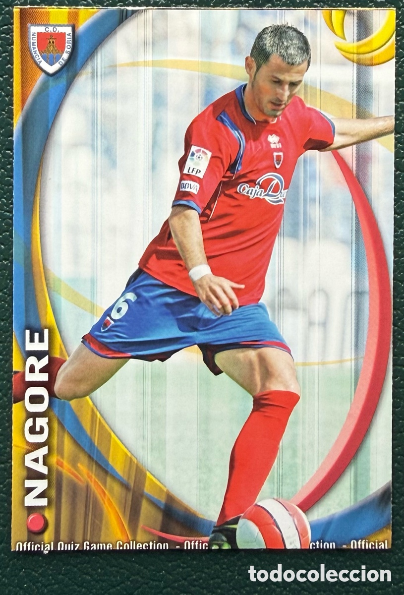 Cartes &agrave; collectionner de Football: 867 NAGORE CD NUMANCIA FICHAS ALBUM MUNDICROMO 2010 2011 10 11