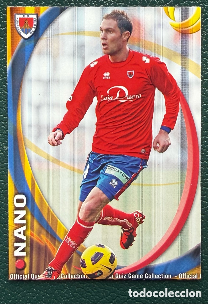 Cartes &agrave; collectionner de Football: 871 NANO CD NUMANCIA FICHAS ALBUM MUNDICROMO 2010 2011 10 11