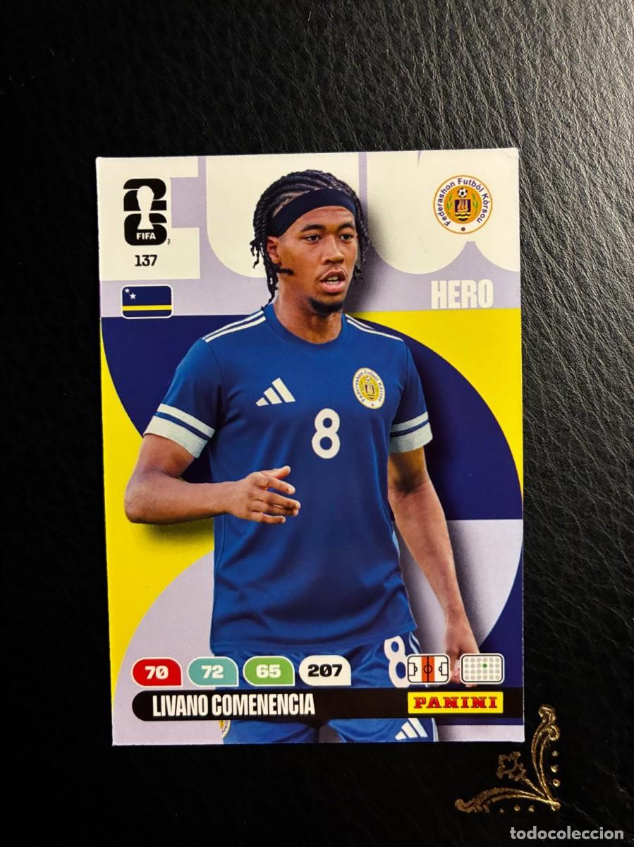 Cartes &agrave; collectionner de Football: 137 LIVANO COMENENCIA CURAZAO FIFA WORLD CUP ADRENALYN MUNDIAL 2026 26 PANINI