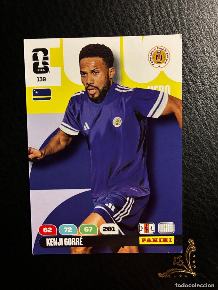 Cromos de F&uacute;tbol: 139 KENJI GORRE CURAZAO FIFA WORLD CUP ADRENALYN MUNDIAL 2026 26 PANINI
