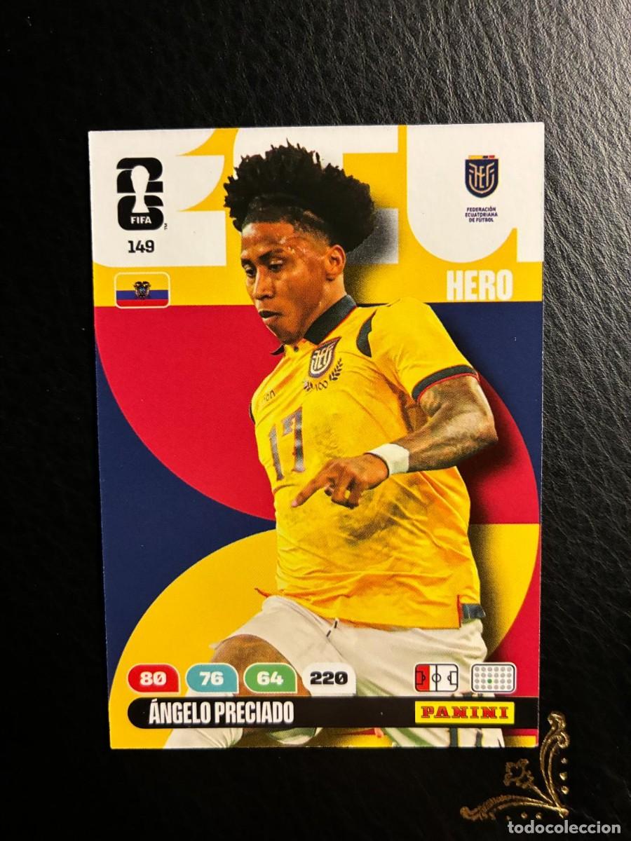 Cromos de F&uacute;tbol: 149 ANGELO PRECIADO ECUADOR FIFA WORLD CUP ADRENALYN MUNDIAL 2026 26 PANINI