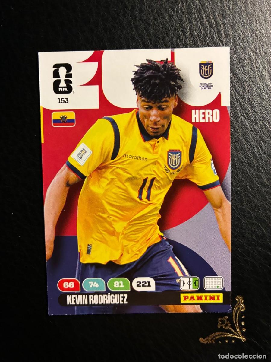 Cromos de F&uacute;tbol: 153 KEVIN RODRIGUEZ ECUADOR FIFA WORLD CUP ADRENALYN MUNDIAL 2026 26 PANINI