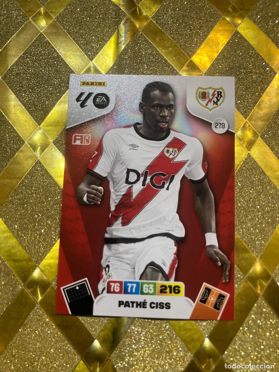 Cromos de f&uacute;tbol: CROMO DE FUTBOL NUMERO 279 PATHE CISS RAYO VALLECANO ADRENALYN XL 2025 2026 PANINI !