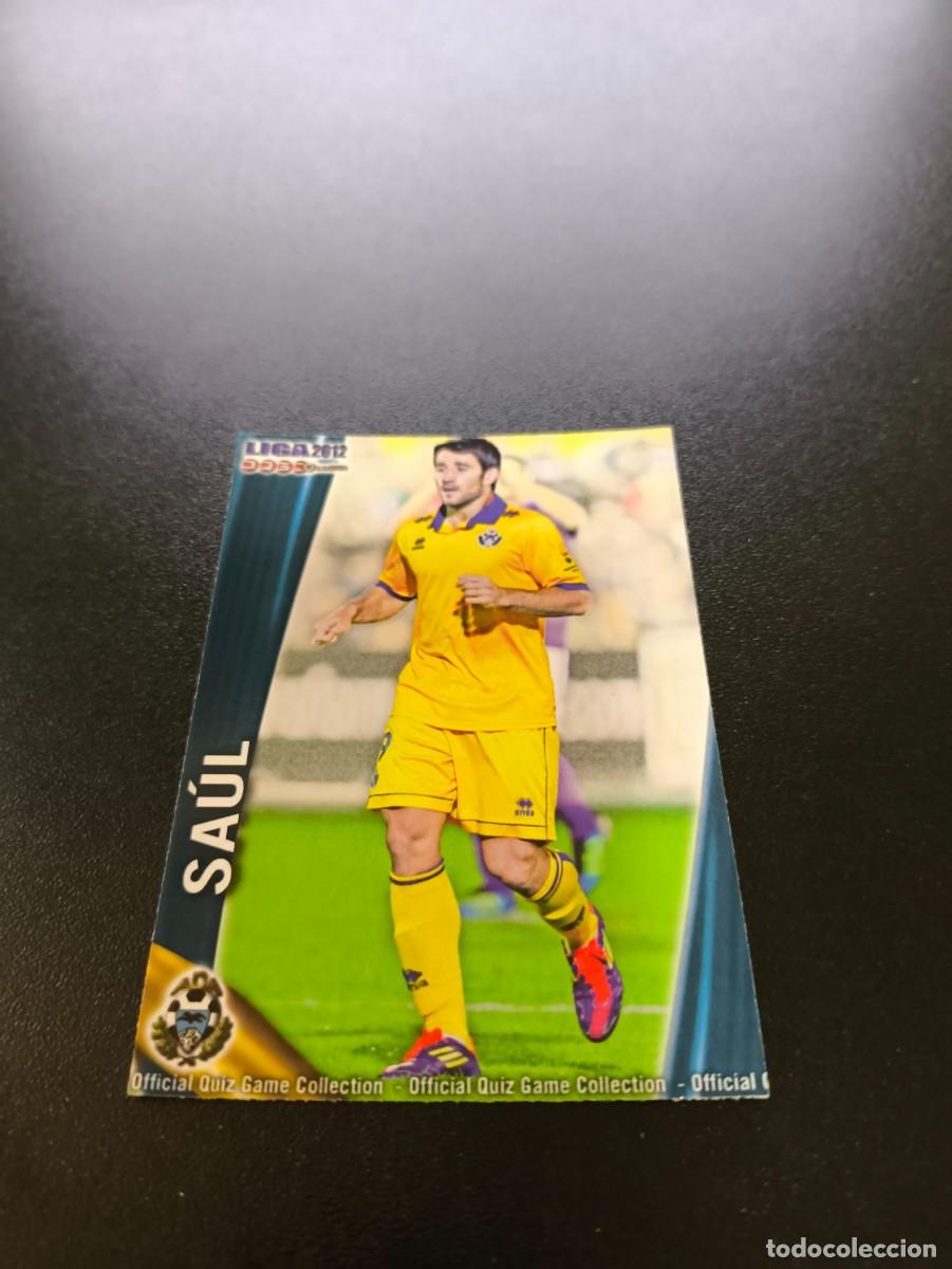 Cartes &agrave; collectionner de Football: 1230 SAUL ALCORCON ULTIMA HORA II MUNDICROMO LIGA 2011 2012 11 12 PLATINUM NO PANINI ESTE