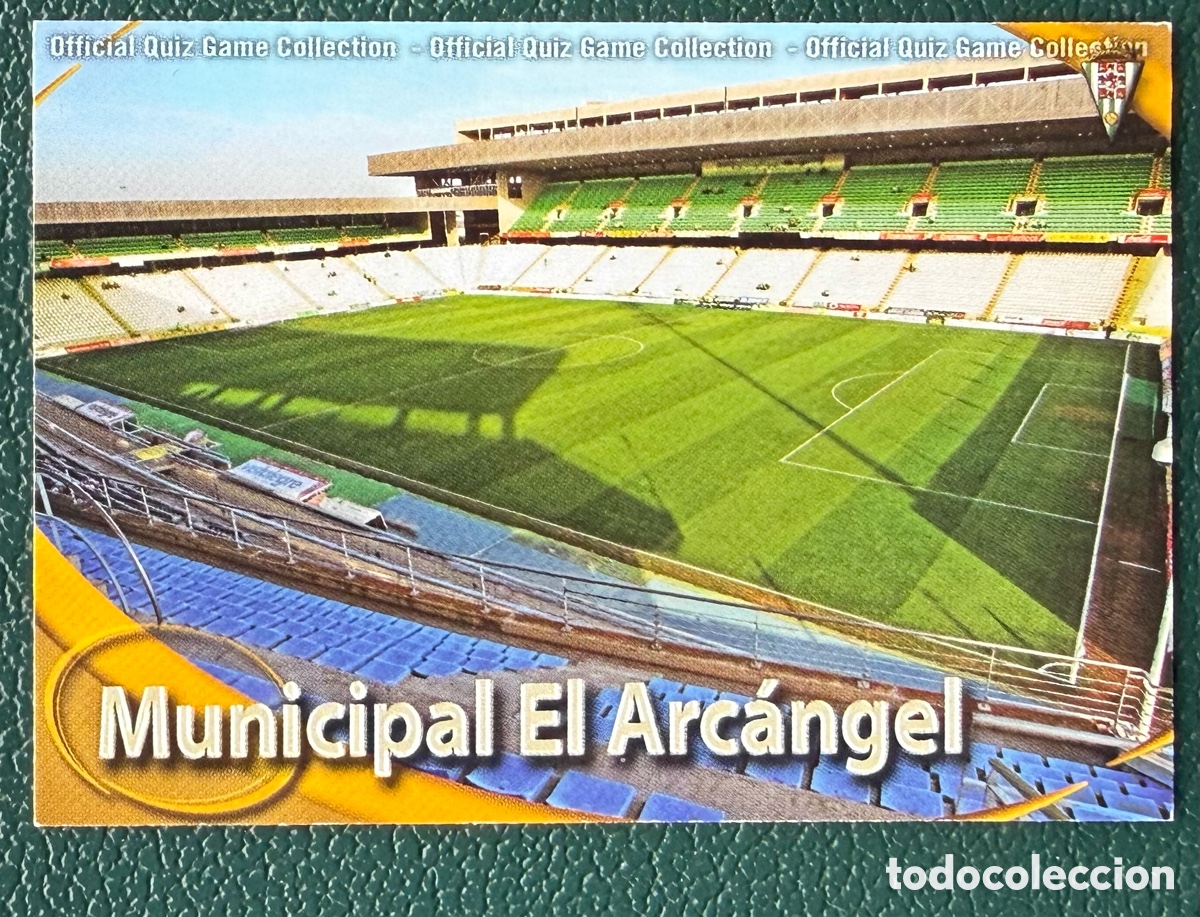 Cartes &agrave; collectionner de Football: 902 ESTADIO MUNICIPAL EL ARCANGEL MATE CORDOBA CF FICHAS ALBUM MUNDICROMO 2010 2011 10 11