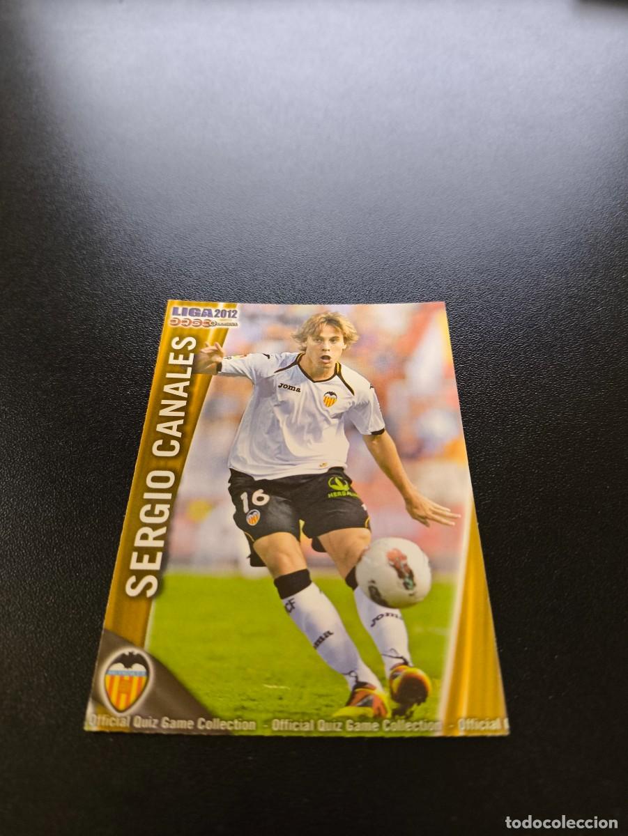 Figurine di Calcio: 1242 SERGIO CANALES VALENCIA ULTIMA HORA III MUNDICROMO LIGA 2011 2012 11 12 PLATINUM NO PANINI ESTE